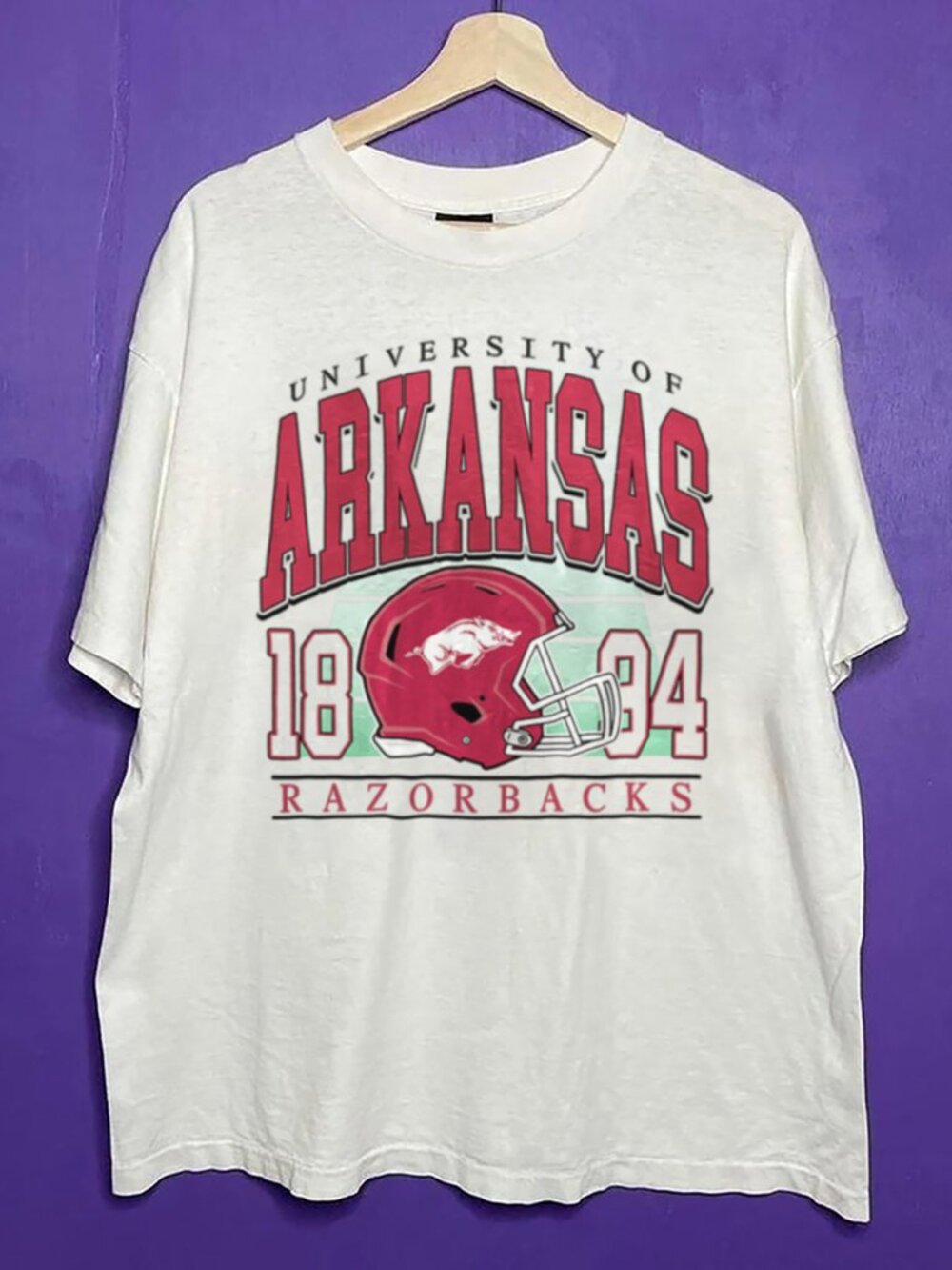 1894 University of Arkansas Razorbacks Football Shirt, Arkansas Razorbacks Shirt
